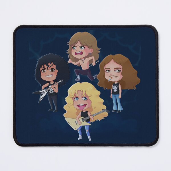 Item preview, Chibi Thrash Metal Band designed and sold by StickWithMusic.