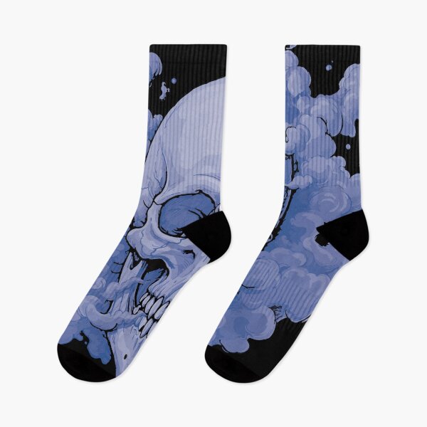 Item preview, Haunting Skull Wrapped in Blue Smoke  designed and sold by Anvc-Art.