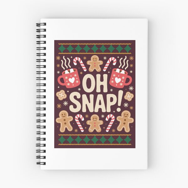Item preview, Oh Snap Funny Gingerbread Man Ugly Christmas Sweater designed and sold by RedCircleArt.