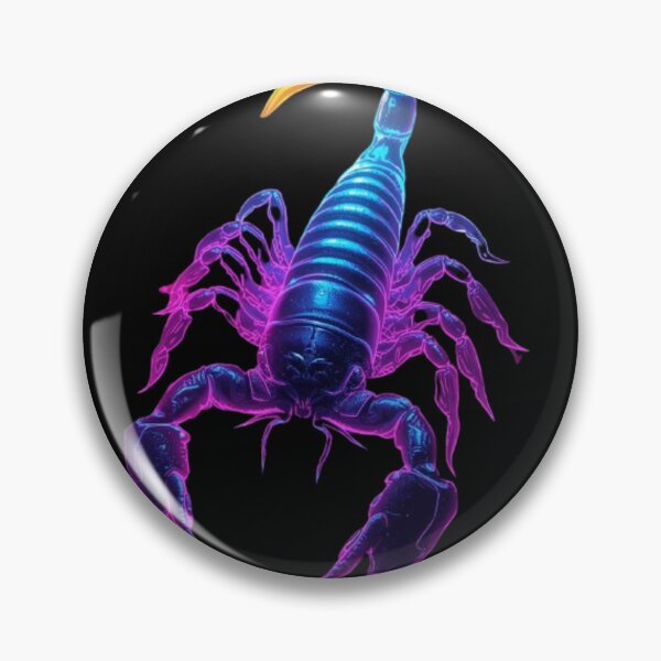 Item preview, Neon Scorpion – Electric Tail Strike designed and sold by mari0n980.