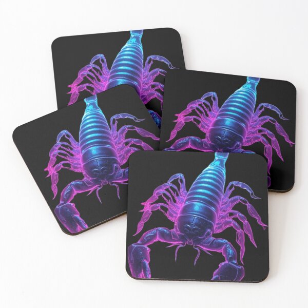 Item preview, Neon Scorpion – Electric Tail Strike designed and sold by mari0n980.