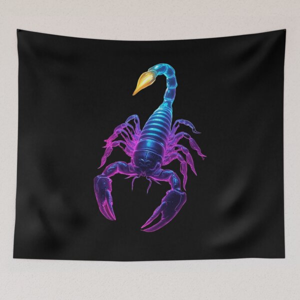 Item preview, Neon Scorpion – Electric Tail Strike designed and sold by mari0n980.