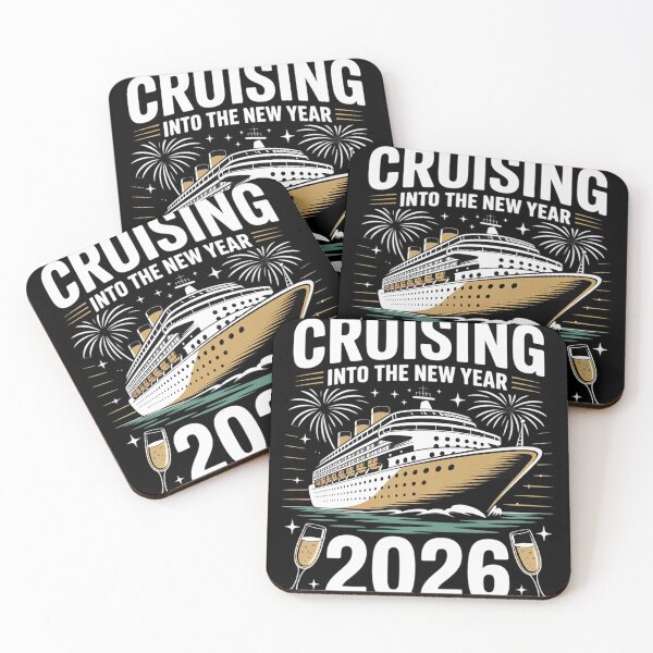 Item preview, Cruising Into 2026 New Years Eve Cruise Vacation Matching 1  designed and sold by KotexTemu.
