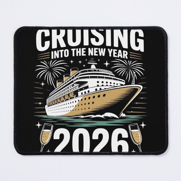 Item preview, Cruising Into 2026 New Years Eve Cruise Vacation Matching 1  designed and sold by KotexTemu.