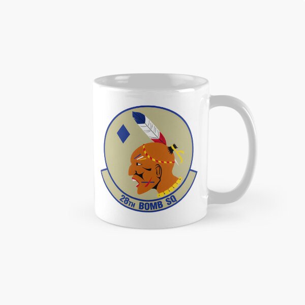 Item preview, 28th Bomb Squadron Native American Chief Emblem designed and sold by CharlieDesings.