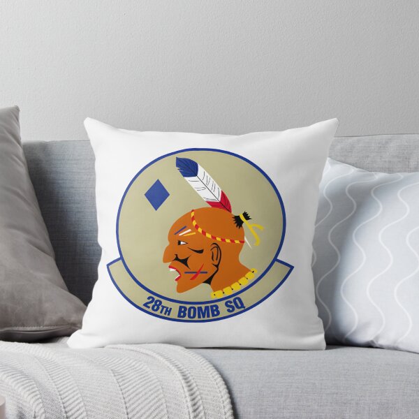 Item preview, 28th Bomb Squadron Native American Chief Emblem designed and sold by CharlieDesings.