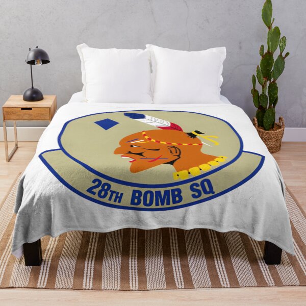 Item preview, 28th Bomb Squadron Native American Chief Emblem designed and sold by CharlieDesings.