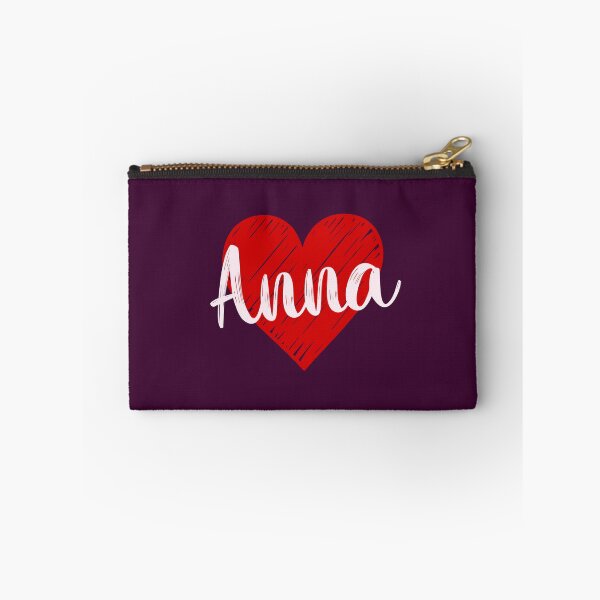 Artikelvorschau, Anna Name Red Heart entworfen und verkauft von Jeallan Designs.