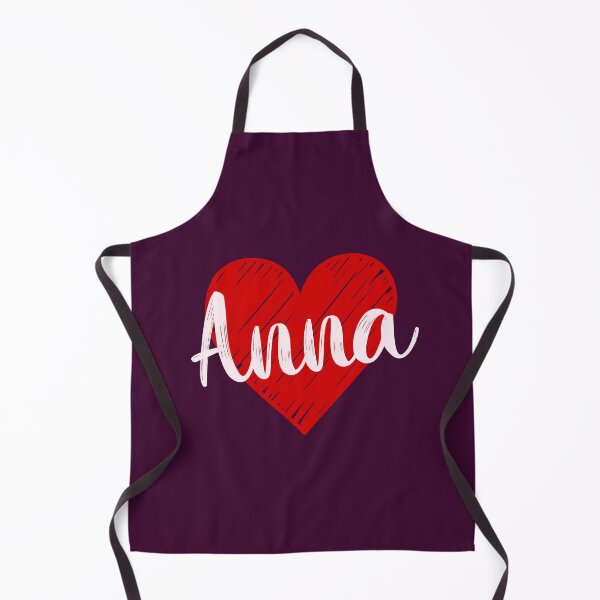 Item preview, Anna Name Red Heart  designed and sold by Jeallan Designs.