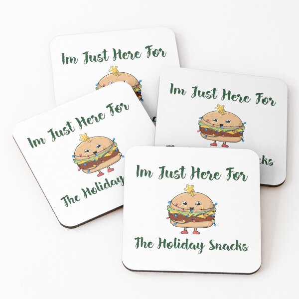 Item preview, Im Just Here For The Holiday Snacks Christmas Cooking T-Shirt designed and sold by Arvixo.