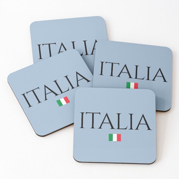 Item preview, Italia (Italy) on Light Savoy Blue background designed and sold by Jukka Heilimo.