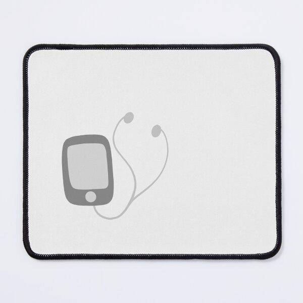 Item preview, Minimal Music Player Earphone Illustration designed and sold by Porpor Artwork.