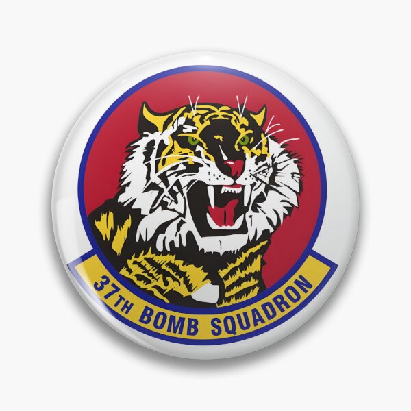 Artikelvorschau, Emblem der 37. Bomberschwadron „Brüllender Tiger“ entworfen und verkauft von CharlieDesings.