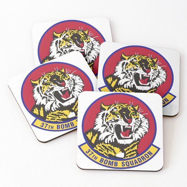 Item preview, 37th Bomb Squadron Roaring Tiger Emblem designed and sold by CharlieDesings.
