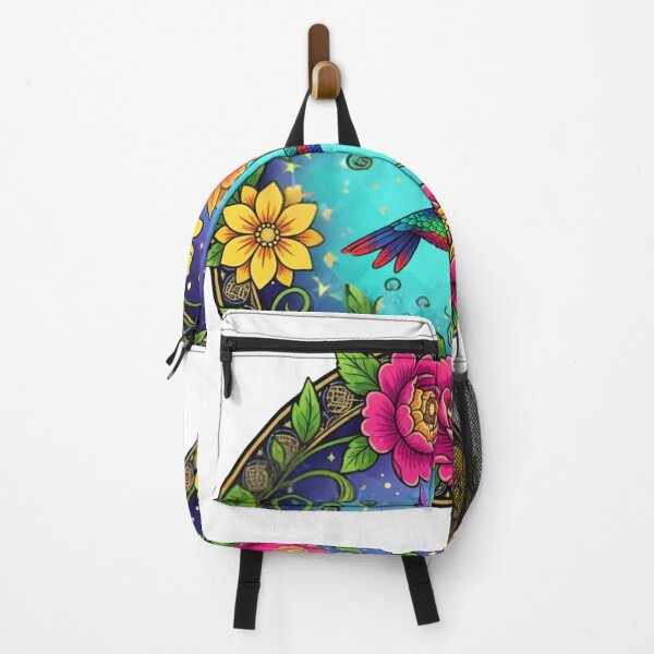 Item preview, Hummingbird Flower Mandala  designed and sold by SEVEN ART PRODUCT.
