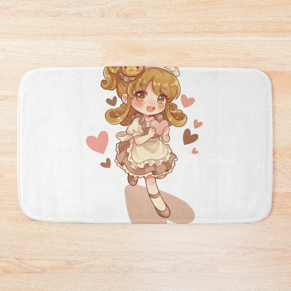 Item preview, Cute Chibi Maid Girl Bunny Heart Kawaii Art designed and sold by mumeaw.