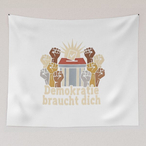 Item preview, Democracy Needs You – Voting Power Design designed and sold by Inkspire House.