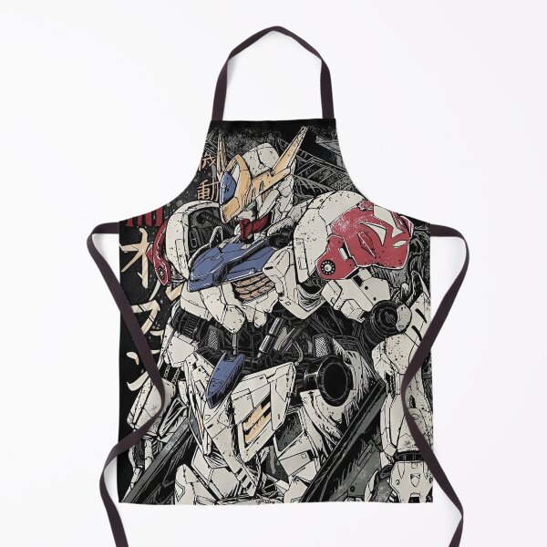 Item preview, Gundam Barbatos- Heavy Armor Combat Mech – Gritty Robot Artwork designed and sold by Dyan4.