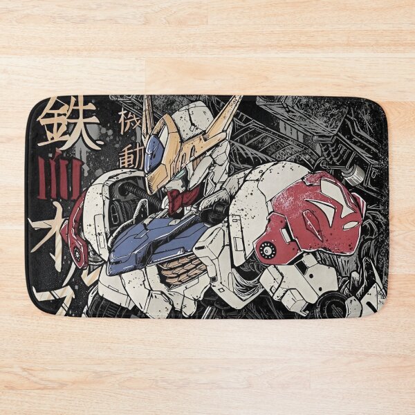 Item preview, Gundam Barbatos- Heavy Armor Combat Mech – Gritty Robot Artwork  designed and sold by Dyan4.