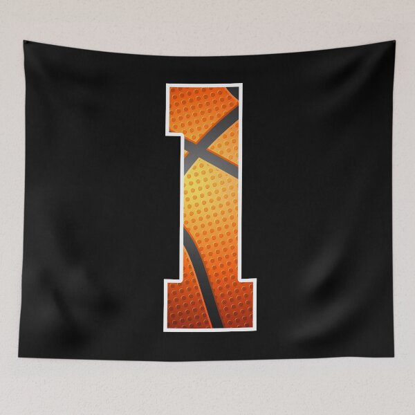 Item preview, Basketball Birthday 1 Sports Number One Design designed and sold by JRRTs.