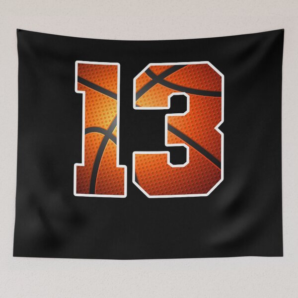 Item preview, Basketball Birthday 13 Sports Number Thirteen Design designed and sold by JRRTs.