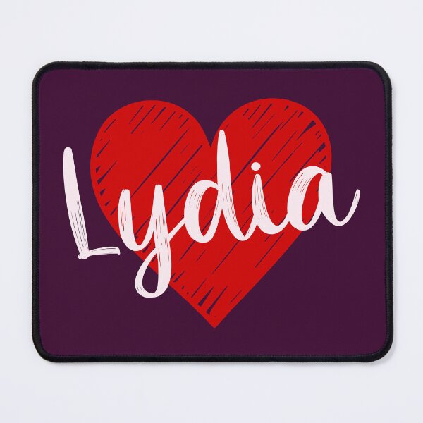 Item preview, Lydia Name Red Heart  designed and sold by Jeallan Designs.