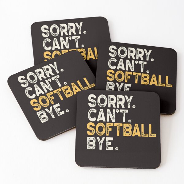 Item preview, Funny Softball, Game Day, for Softball Lovers designed and sold by DesignDenDo ⭐⭐⭐⭐⭐.