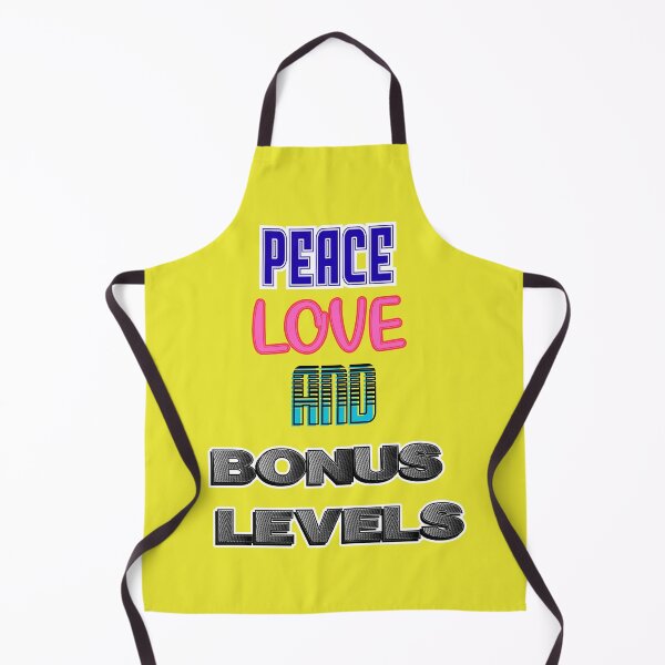 Item preview, Peace, Love, And Bonus Levels designed and sold by RonPaulHappyGamer.