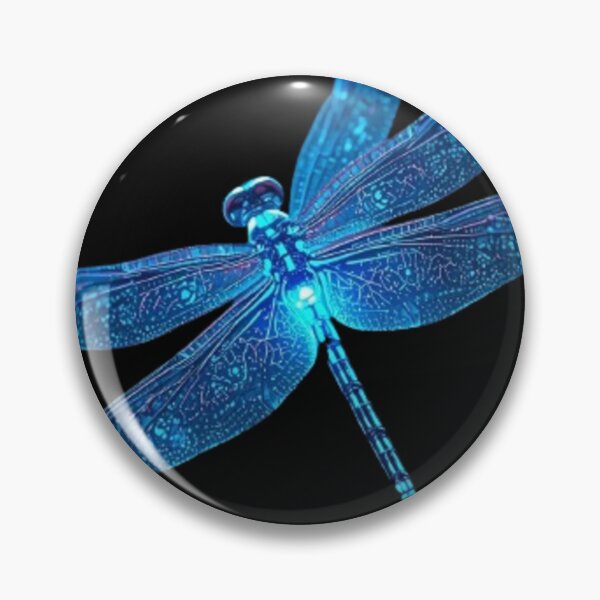Item preview, Neon Dragonfly – Shimmer Wings Geometry designed and sold by mari0n980.