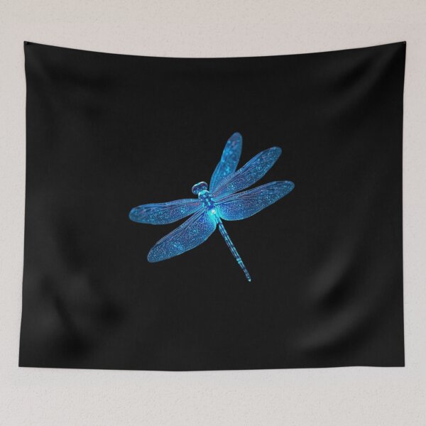 Item preview, Neon Dragonfly – Shimmer Wings Geometry designed and sold by mari0n980.