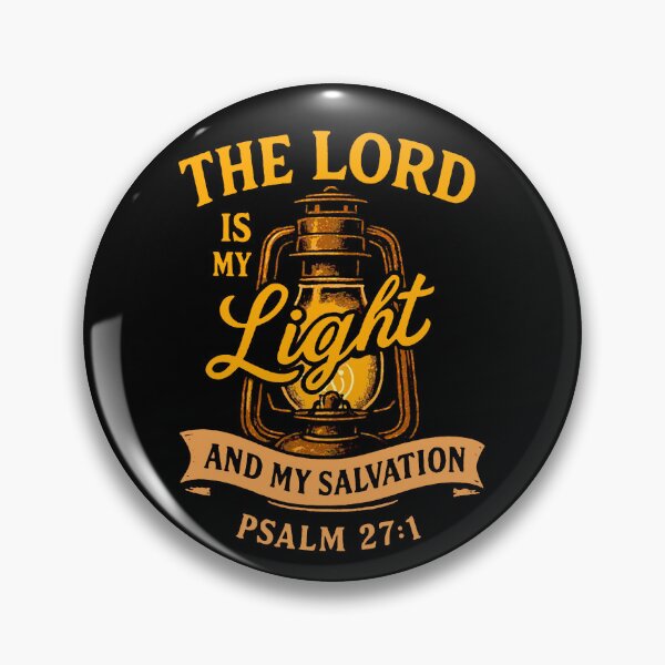 Item preview, Psalm 27:1 The LORD is my Light and my Salvation designed and sold by plushism.