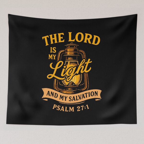 Item preview, Psalm 27:1 The LORD is my Light and my Salvation designed and sold by plushism.