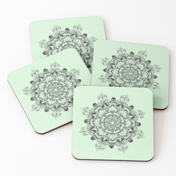Item preview, Mandala black  designed and sold by RedLaza.
