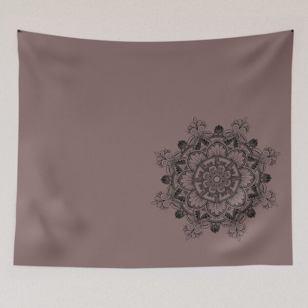 Item preview, Mandala black  designed and sold by RedLaza.