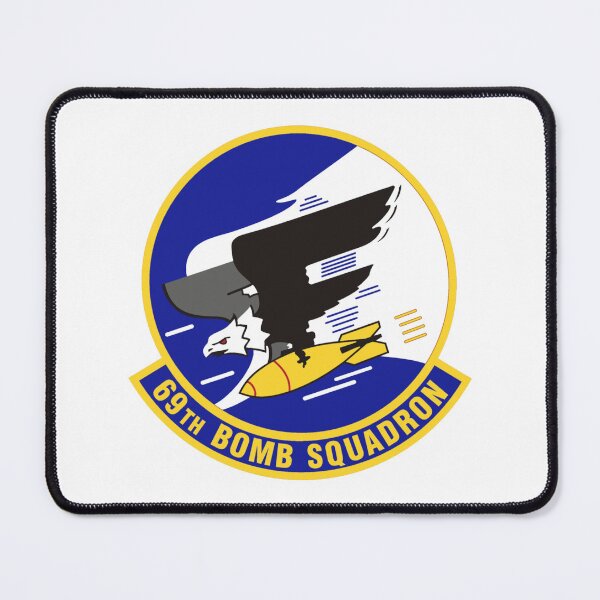 Item preview, 69th Bomb Squadron Eagle Carrying Bomb Emblem designed and sold by CharlieDesings.