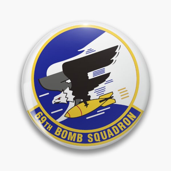 Artikelvorschau, Emblem der 69. Bomberschwadron: Adler mit Bombe entworfen und verkauft von CharlieDesings.