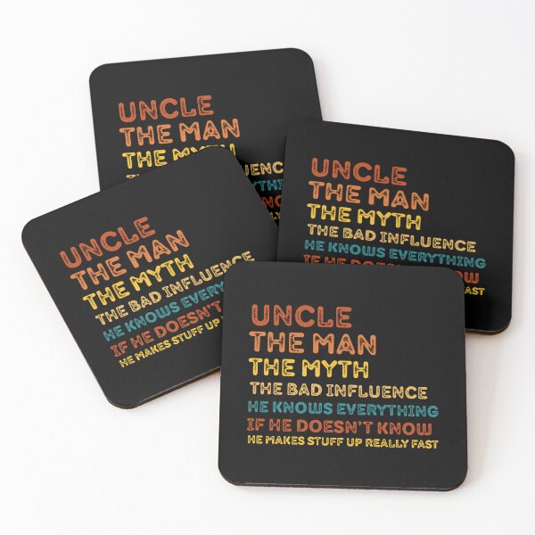 Item preview, Uncle The Man The Myth The Bad Influence He Knows Everything designed and sold by Guess4best.
