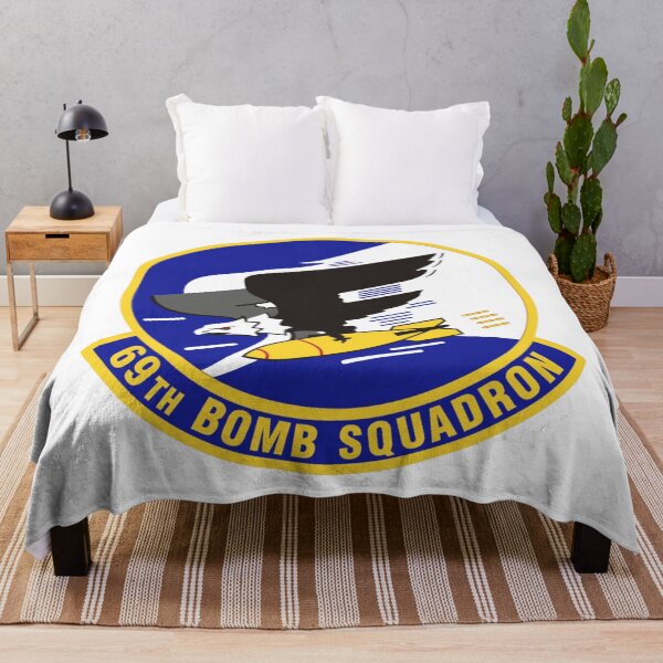 Item preview, 69th Bomb Squadron Eagle Carrying Bomb Emblem designed and sold by CharlieDesings.