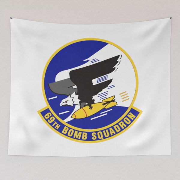 Item preview, 69th Bomb Squadron Eagle Carrying Bomb Emblem designed and sold by CharlieDesings.