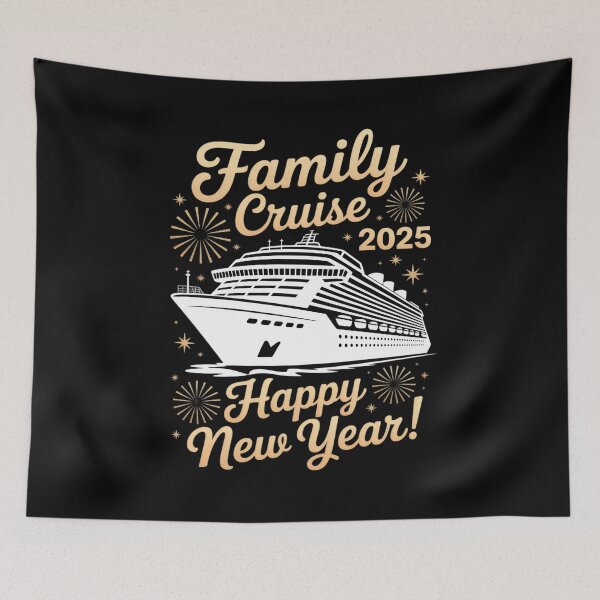 Item preview, Family Cruise New Year 2025 Cruise Squad Matching Vacation  designed and sold by KotexTemu.