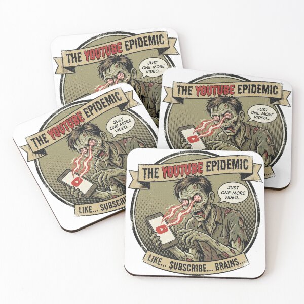 Item preview, The YouTube Epidemic: Like, Subscribe, Brains.. designed and sold by NetrunnerZero.