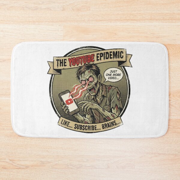 Item preview, The YouTube Epidemic: Like, Subscribe, Brains.. designed and sold by NetrunnerZero.