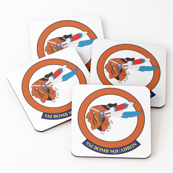 Item preview, 93d Bomb Squadron Native American Chief Emblem designed and sold by CharlieDesings.
