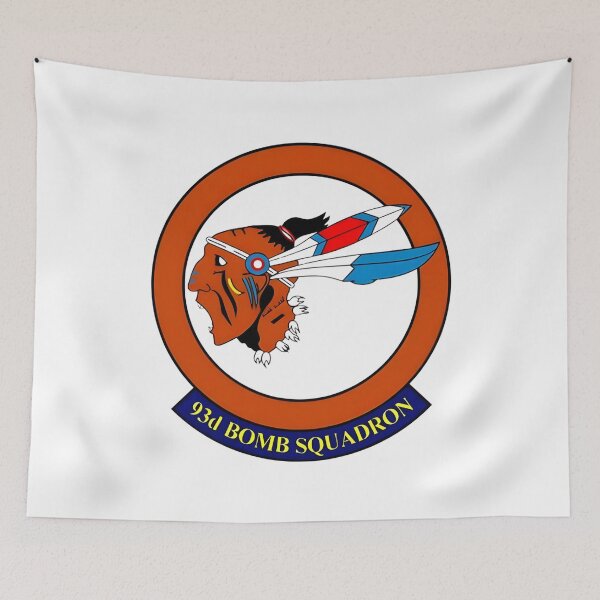 Item preview, 93d Bomb Squadron Native American Chief Emblem designed and sold by CharlieDesings.