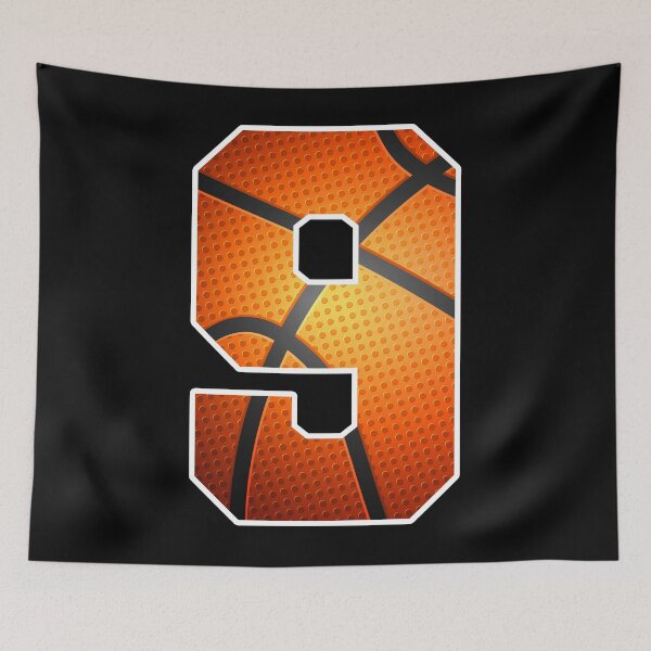 Item preview, Basketball Birthday 9 Sports Number Nine Design designed and sold by JRRTs.
