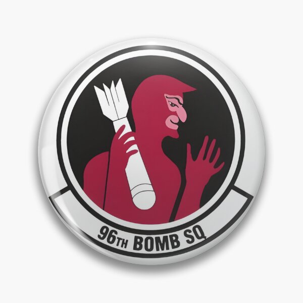 Item preview, 96th Bomb Squadron Devil with Bomb Emblem designed and sold by CharlieDesings.