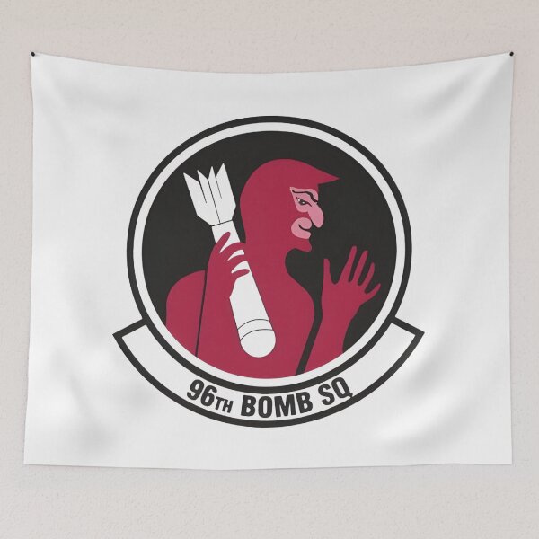 Item preview, 96th Bomb Squadron Devil with Bomb Emblem designed and sold by CharlieDesings.