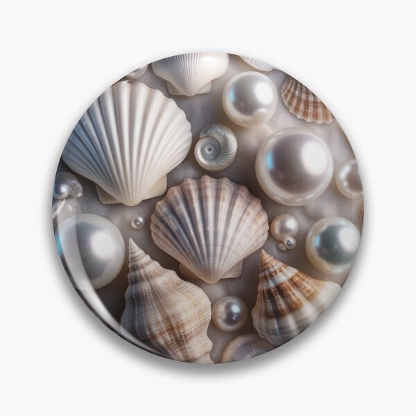 Item preview, Elegant Seashells and Pearls Arrangement designed and sold by EsraaCreations.