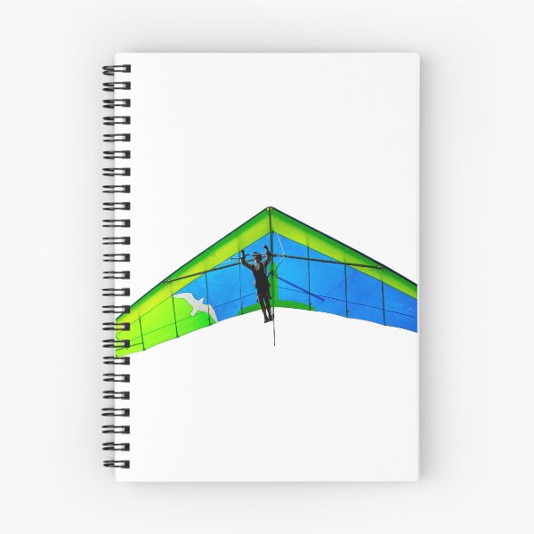 Item preview, Hang Glider Rising - Blue and Green designed and sold by craigm.