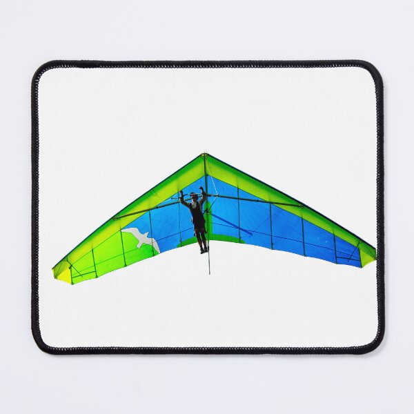 Item preview, Hang Glider Rising - Blue and Green designed and sold by craigm.